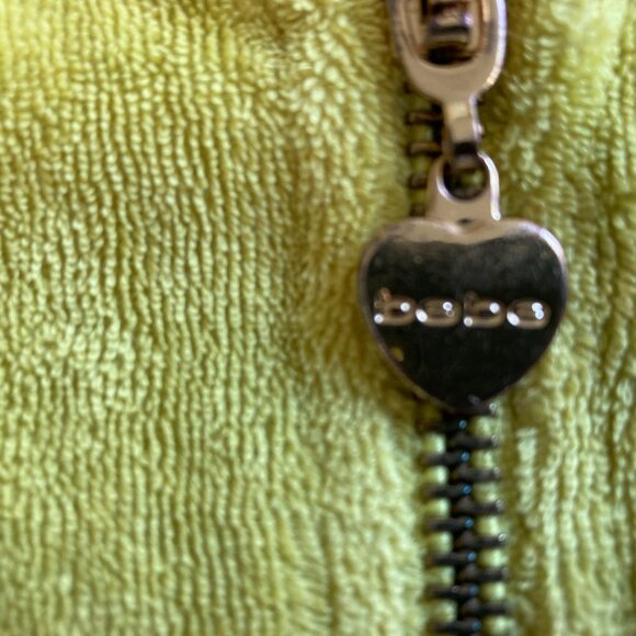 BEBE TRACK SUIT SHORT SET SZ M VINTAGE LOGO RARE SET USA - Picture 5 of 13